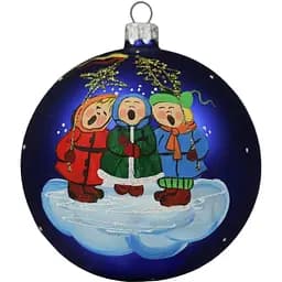 Ялинкова прикраса Санта Шоп Щедрий вечір скло (7806723196708)