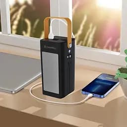 Універсальна мобільна батарея ColorWay LCD/Lamp 80000mAh Black (CW-PB800LPA8BK-PDD) - мініатюра 8