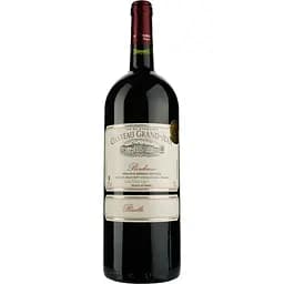 Вино Chateau Grand Jean AOP Bordeaux 2021, красное, сухое, 1,5 л