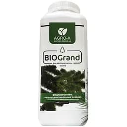 Гранулированное минеральное удобрение Agro-x BIOGrand БИОГранд для хвойных растений осеннее 1 кг (47919)