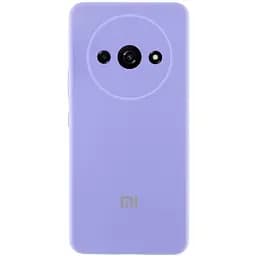 Чохол Lakshmi Silicone Cover Full Camera AA with logo для Xiaomi Redmi A3 Бузковий/Dasheen