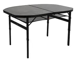 Стол Bo-Camp Northgate Oval 120x80 cm Black/Grey (1404187)