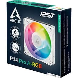 Вентилятор Arctic P14 Pro A-RGB (ACFAN00318A) White - мініатюра 8