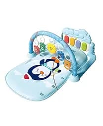 Розвиваючий килимок з піаніно та підвісними іграшками для малюків