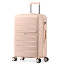 Валіза середня Semi Line 24 дюйми (M) дюйми (M) Polypropylene Cappuccino (T5770-2)
