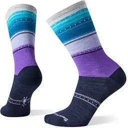 Шкарпетки Smart Wool Wm's Sulawesi Stripe Crew Deep Navy S (1033-SW 03900.092-S)