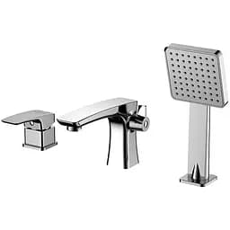 Смеситель для ванны Mixxus  Premium Patrick Chr-022 3-HOLE трехпозиционный MI1662)