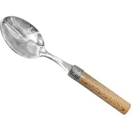 Ложка десертна Mazhura Beech wood 18/10 17см (mz462205)