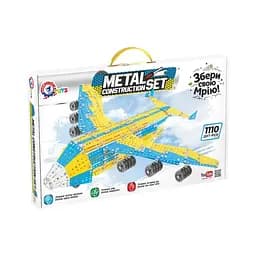 Металевий конструктор ТехноК Мрія 1110 деталей (9178)