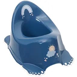 Горщик дитячий Tega Baby Meteo антиковзкий з музикою navy (PO-079-164)