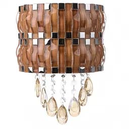 Бра Brille BCL-464W/1 G9 галогенне настінне накладне кришталеве