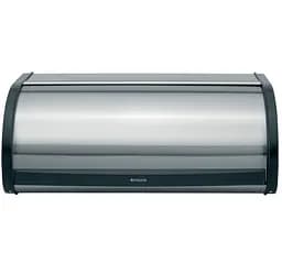Хлібниця металева Brabantia Roll Top Bread Bin 44.5x26.2х17.3 см срібляста (299445)