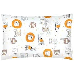Наволочка Cosas Leo & giraffe 50х70 см теракотова (LeoGiraffeFox_50)