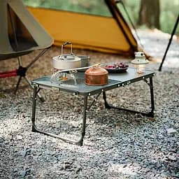 Розкладний туристичний стіл Naturehike CNK23JU011 алюміній (Зелений) - мініатюра 7