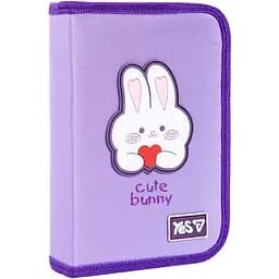 Пенал твердий Yes одинарний з двома клапанами HP-04 Cute Bunny (533740)