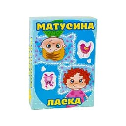 Настільна гра "Мамина ніжність" Strateg 30291, 36 карток - мініатюра 2