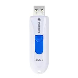 USB флеш накопичувач Transcend 512GB JetFlash 790 White USB 3.1 (TS512GJF790W)