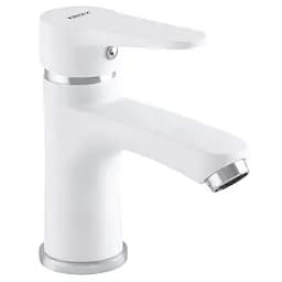 Змішувач для умивальника Zerix PUD1 146 white ZX2797 Білий матовий