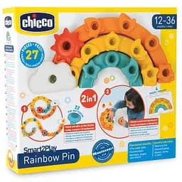 Розвиваюча іграшка 2 в 1 Chicco Веселка (12198.00) - мініатюра 10