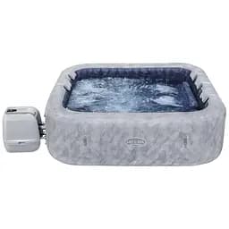 Басейн-джакузі надувний Bestway BW 6001Q сімейний з LED-підсвіткою та Wi-Fi 230-230-71см