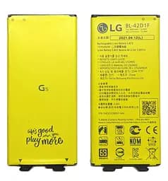 LG G5 BL-42D1F H820 H830 H850 H860 LS992 VS987 Аккумулятор оригинал Батарея