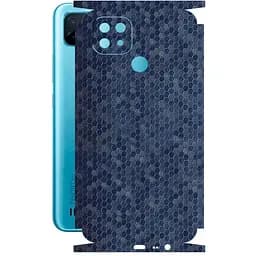 Захисна плівка StatusSKIN для Realme C21 2021 Корпус Вініл Соти сині