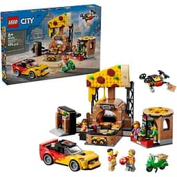 Конструктор LEGO City Доставка піци з різними транспортними засобами (60496)