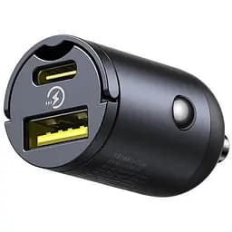 АЗП Baseus Tiny Star Mini 30W (1USB-A/1C) (C00035001121) Cosmic Black - мініатюра 3