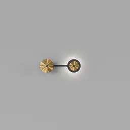 Настінний світильник SV0031-1 BK+GD 4000К