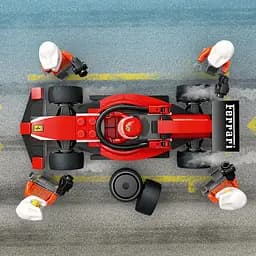 Конструктор LEGO City Піт-стоп і піт-екіпаж F1 з болідом Ferrari 322 деталі (60443) - мініатюра 9