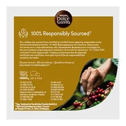 Кава в капсулах NESCAFE Dolce Gusto Espresso Milano 99.2 г (16 шт. по 6.2 г) - мініатюра 5