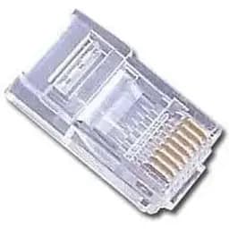 Конектор RJ45 UTP 100 шт. Cablexpert позолочені контакти (PLUG3UP6 / 100)
