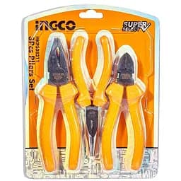 Набор шарнирногубцевого инструмента Ingco Super Select 3 предмета (HKPS08311) 