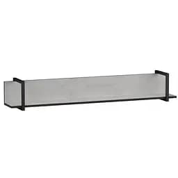 Полка для книг и декора Moreli Forte F-0015 в стиле Loft 1358х220х220 мм Бетон Тефра
