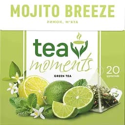 Чай зеленый Tea Moments Mojito Breeze, 20 пирамидок (920162)