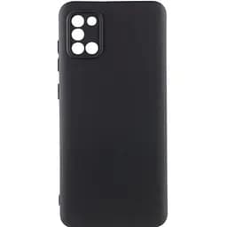 Чехол Epik SilIcone Cover Lakshmi Full Camera (A) для Samsung Galaxy A31 Black