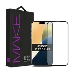 Захисне скло MAKE Apple iPhone 16 Pro Max Ultra Glass