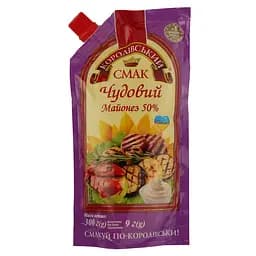 Майонез Королівський смак Великолепный 50%, 300 г (872074)