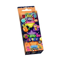 Набор для креативного творчества "BUBBLE CLAY "FLUORIC" BBC-FL-6-01U Укр BBC-FL-6-02U