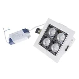 Світильник накладний Brille поворотний LED HDL-DT 204/4*5W NW WH 36-307 - мініатюра 5
