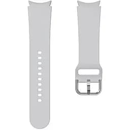 Ремешок для Samsung Galaxy Watch 5 Pro - серый ширина крепления 20мм силикон размер L Watchbands OneLine (WB468532)