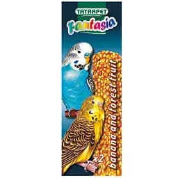 Колосок TatraPet Fantasia для хвилястих папуг банан/фрукти 18-19 см 90 г 2 шт.