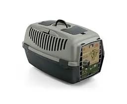 Stefanplast Gulliver 3 Green Line ЭКО-переноска для животных весом до 10 кг с пластиковыми дверями
