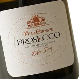 Вино ігристе Prosecco Villa Cornaro DOC Extra Dry біле сухе 0.75 л - мініатюра 3