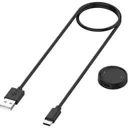 Зарядний пристрій DK CDK для Xiaomi Amazfit Bip 6 (W2435) кабель (1m) USB (021738) (black)