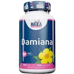 Екстракт листя Даміани (Тернера розлога) Haya Labs Damiana Leaf Extract 100 капсул