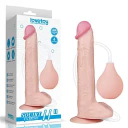 Фалоімітатор - Squirt Extreme Dildo 11" Flesh
