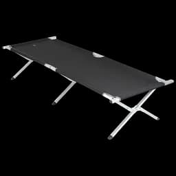 Ліжко розкладне Bo-Camp Single XL Black (1304488) (DAS301395)