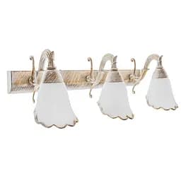 Светильник Brille SW-325/3 E14 WH/G настенный накладной для картин винтаж