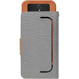 Чохол-книжка Goospery Canvas Diary Universal 4.5-5" Gray - мініатюра 2